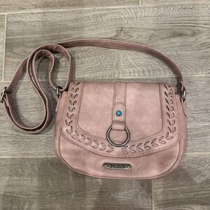Mudd Blush Boho mini Crossbody Purse